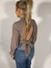 Open Back Bow Sweater
