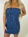 Front Tie Tube Dress