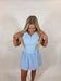 Collared Drop Waist Dress
