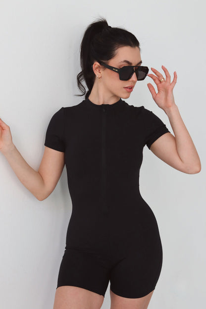 Zip Up Romper