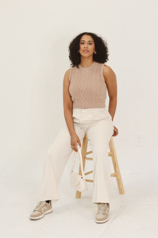 Knit Sleeveless Top