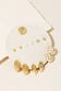 Mixed Huggie And Stud Earrings Set