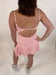 Cherry Gingham Print A-Line Mini Dress